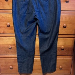 Banana Republic chambray pants. Size 2